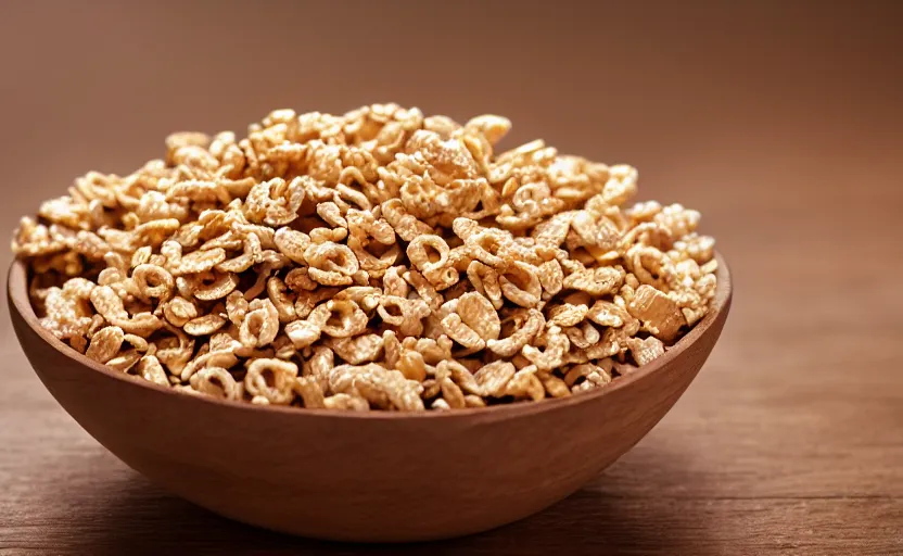 Prompt: a bowl of cereals, natural light, cinematic lighting, 8 k