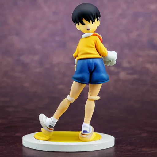 Prompt: Ness Earthbound GoodSmile figurine