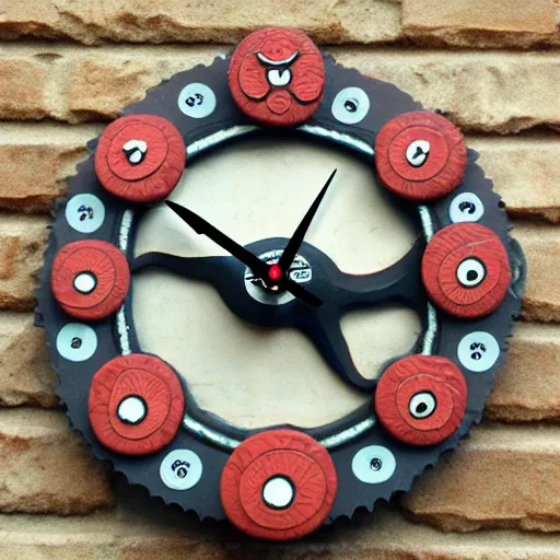 Image similar to octopus clock