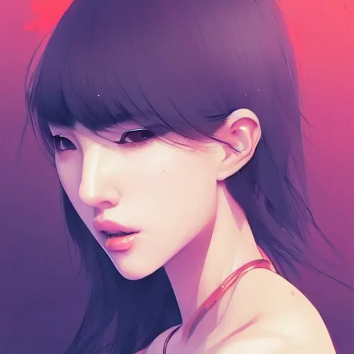 Image similar to a beautiful young japanese natalie portman alluring instagram model in crop top, by guweiz and wlop and ilya kuvshinov and artgerm, symmetrical eyes, aesthetic, gorgeous, stunning, alluring, attractive, artstation, deviantart, pinterest, digital art