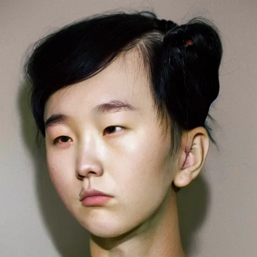 Image similar to (((((The North Korean))))) necromancer!!!!!!!!!!, portrait, !!!!!!!!!fashion photography!!!!!!!, by Juergen Teller