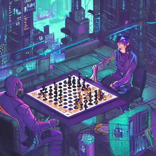 Japanese Team Reinvents Chess for the Cyberpunk Era - Nerdist