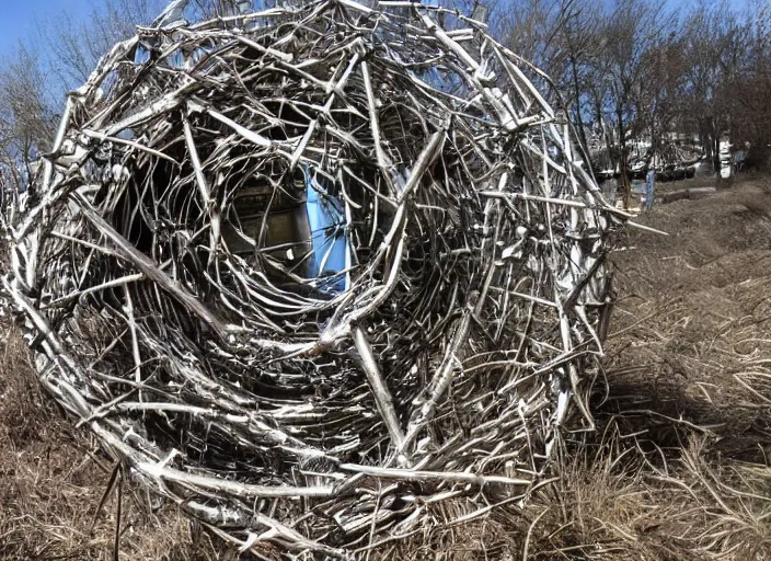 Image similar to photo of a metal band logo by patrick dougherty