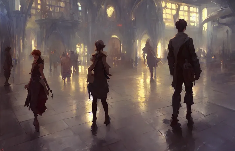 Image similar to greg manchess concept art of a the briarwood dimension, key visual, ambient lighting, highly detailed, digital painting, artstation, concept art, sharp focus, by makoto shinkai and akihiko yoshida and hidari and wlop and greg rutkowski