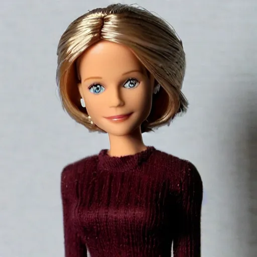 Image similar to Meg Ryan barbie doll