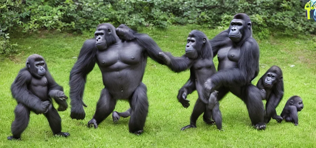 Prompt: intergalactic hotdog battlecruisers are attacking peaceful gorilla families in the city park, daytime, beautiful, families running in fear for their lives, hyper realistic, high definition, highly detailed