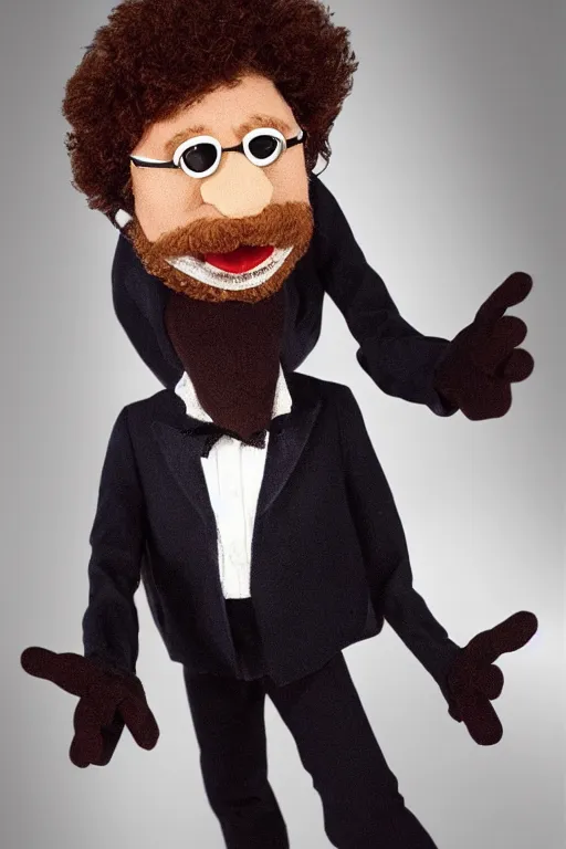 Image similar to jeff lynne as a muppet