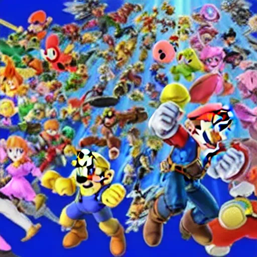 Image similar to super smash brothers ultimate roster