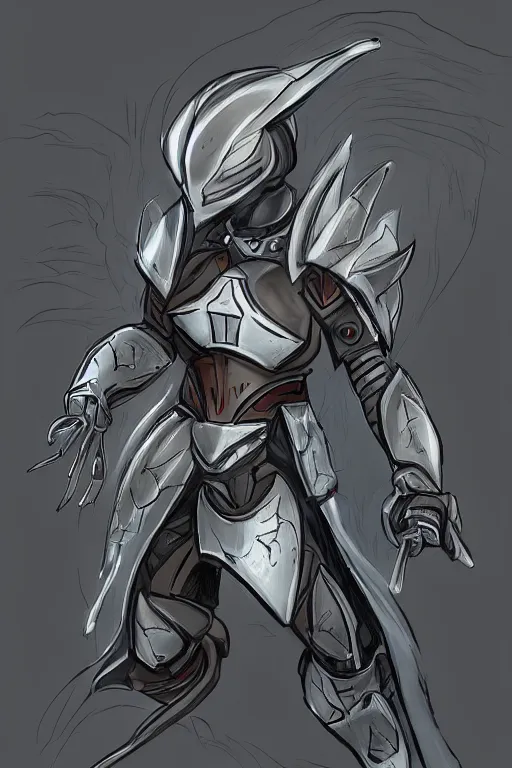 Image similar to helmet armor guardian destiny in witch queen illumination ray tracing hdr fanart arstation by sung choi robot ninja mask and eric pfeiffer and gabriel garza and casper konefal