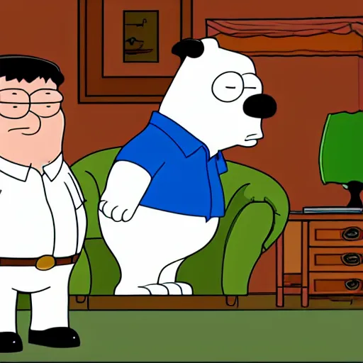 Image similar to of a crypto animal in the style of family guy