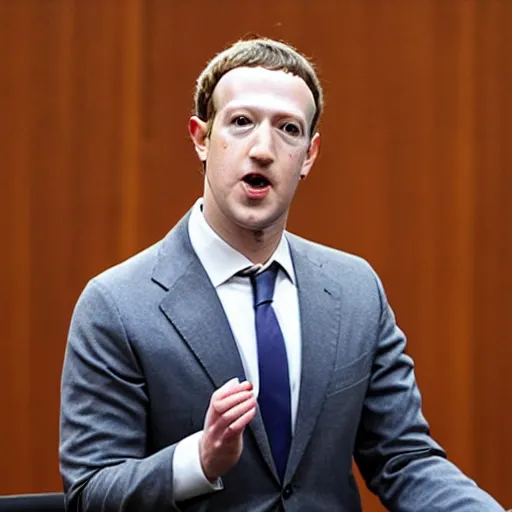 Image similar to mark zuckerberg demonstrating ar 1 4 on his trial testimony