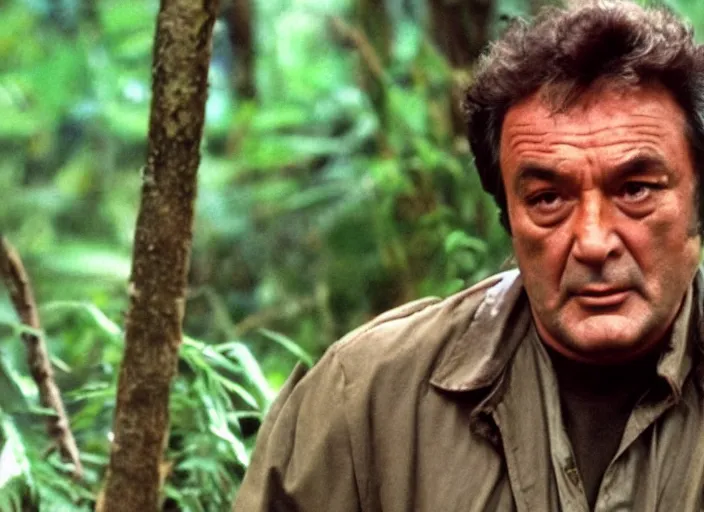 Prompt: Columbo in Predator