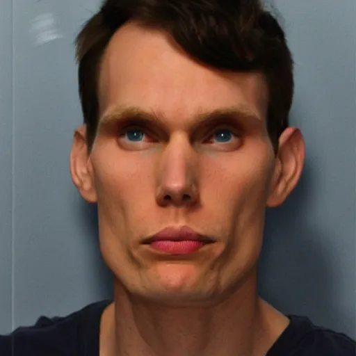 Image similar to jerma mugshot