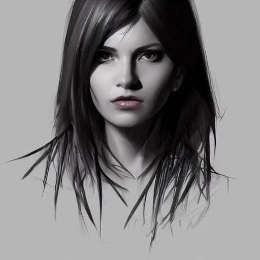 Prompt: artstation woman, very detailed, , portrait, high contrast