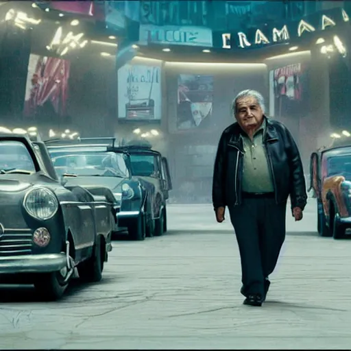 Image similar to a still frame of the movie'jose mujica : mall cop ', dramatic light, action scene, high detail, sharp, directed by steven spielberg, digital art, trending on artstation
