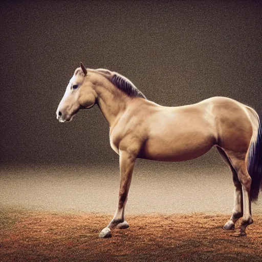 Prompt: a horse doing yoga poses, very detailed and sharp photorealistic, cinematic lighting