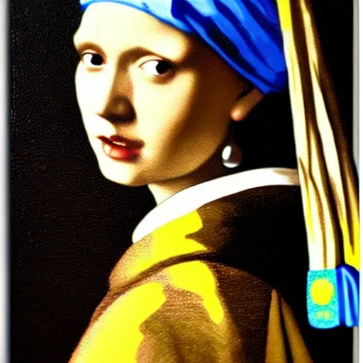 Image similar to painting of Henry Cavill, posed in the style of johannes vermeer girl with a pearl earring painting, hyperrealistic, moody lighting