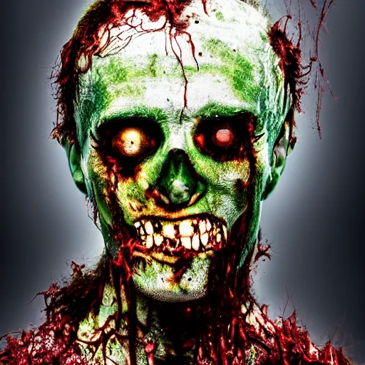 Image similar to exploding zombie head, high definition photography, professional