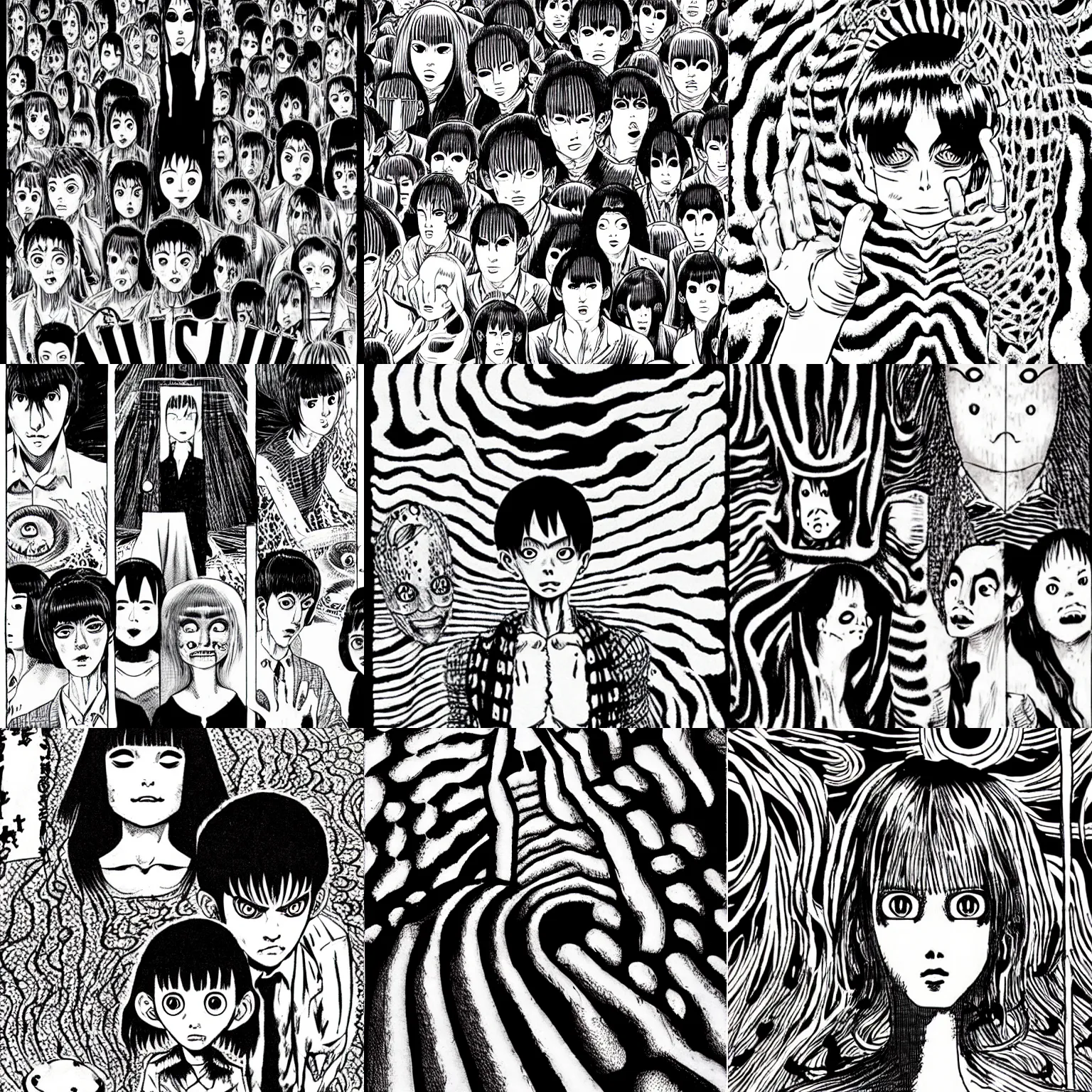 Prompt: by junji ito