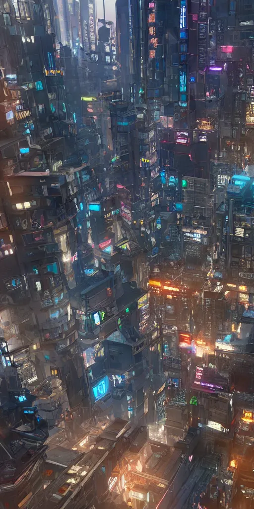 Prompt: view from a penthouse in a cyberpunk city drawn by jack kirby, 8 k, raytracing, unreal engine 5,