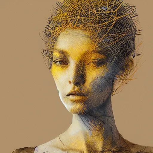 Image similar to photo of young woman by yoann lossel