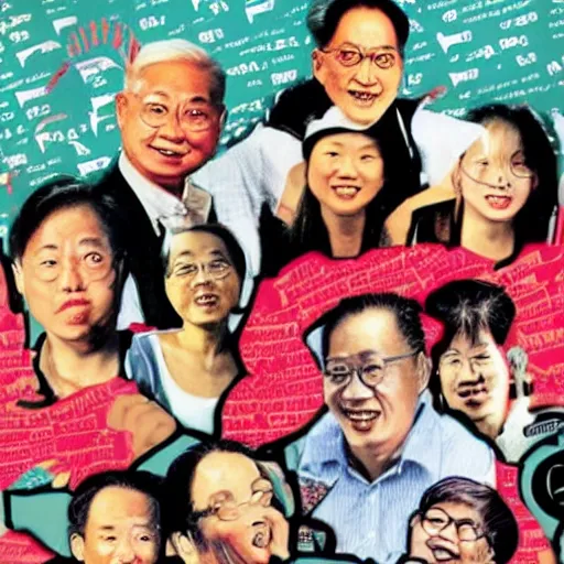 Image similar to a 1 9 9 0 s poster for a singaporean campaign