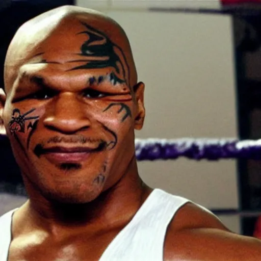 Prompt: mike tyson, anime