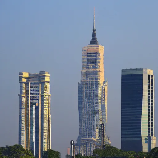 Image similar to Monas from Jakarta replace to new York