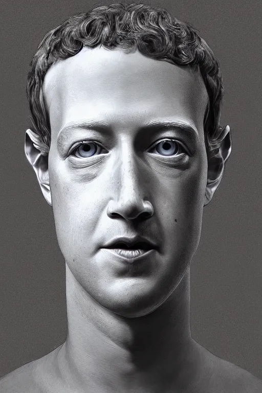 Image similar to mark zuckerberg as a robot, photorealistic, cinematic lighting, highly detailed, very intricate, by hr giger