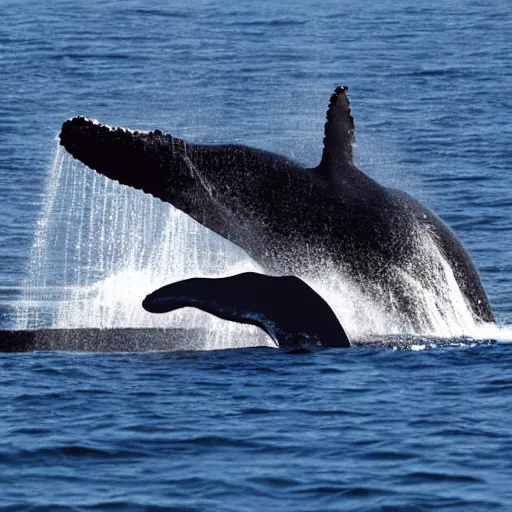 Image similar to whales swinming in clouds