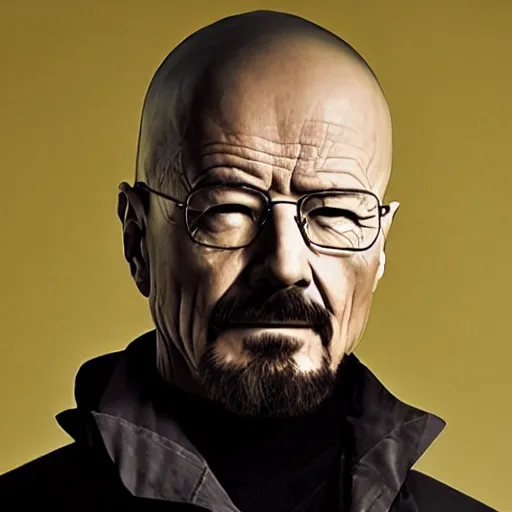 Image similar to Hideo Kojima as Walter White in Breaking Bad