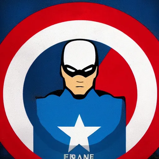 Prompt: Captain France the superhero | marvel, photo