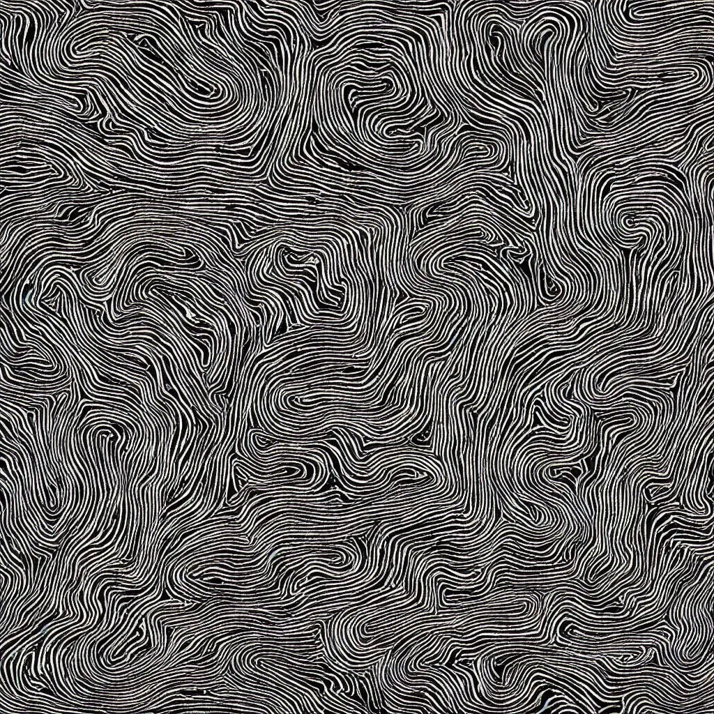 Image similar to minimal topo camo, swirls, technical, acrylic, teeth, death metal, eerie, tribal, clay, dotting, lines, stipple, points, cybernetic, style of old painting, francis bacon art, sleep paralysis, hypnosis, eerie, terror, oil, neon, black and white, color splotches, colorful dots, ominous, abstract