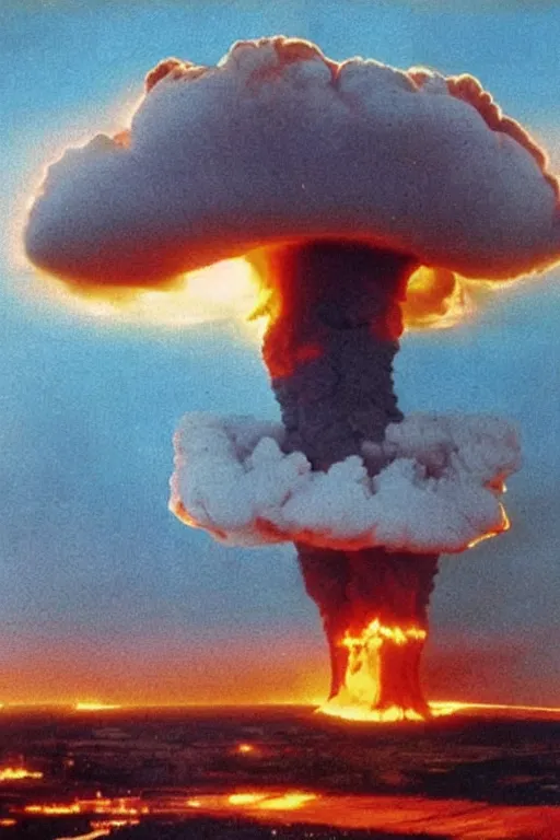 Image similar to a nuclear explosion