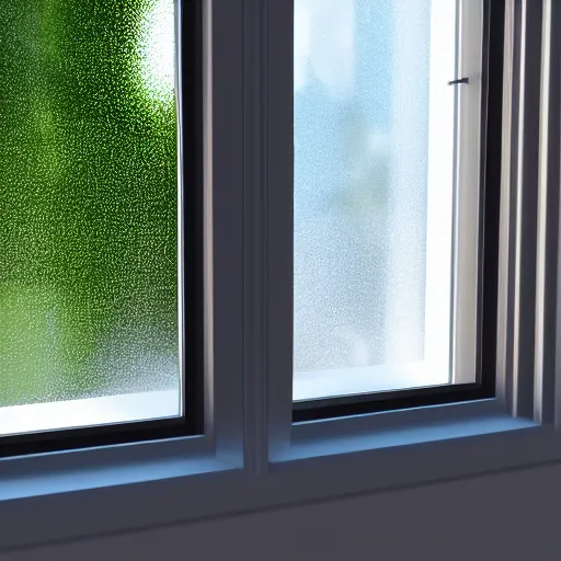 Image similar to 3 d rendered image of opening window, fresh air blender 3 d keyshot unreal engine