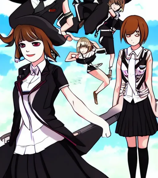 Image similar to emma watson in danganronpa