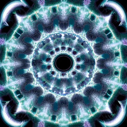 Prompt: an infinite fractal universe