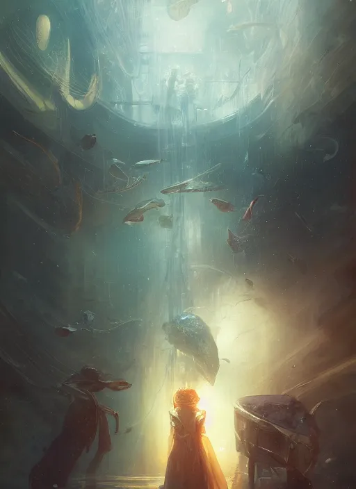 Prompt: what dreams may come, photorealistic by michael komarck, greg rutkowski, victo ngai, artgerm, willem claesz heda and j. dickenson