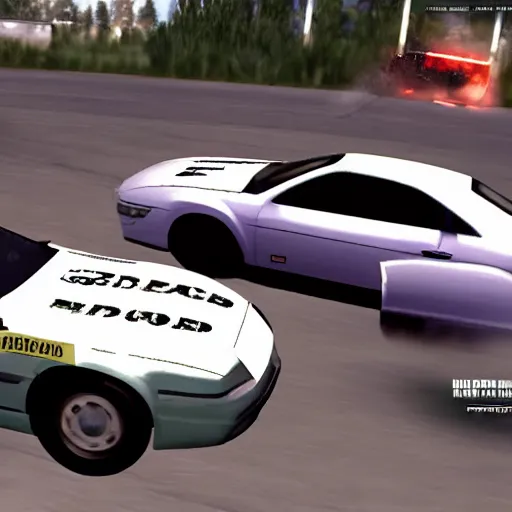 Image similar to gameplay footage of need for speed underground 2