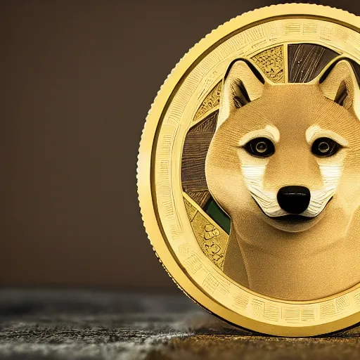 Prompt: doge coin to the moon