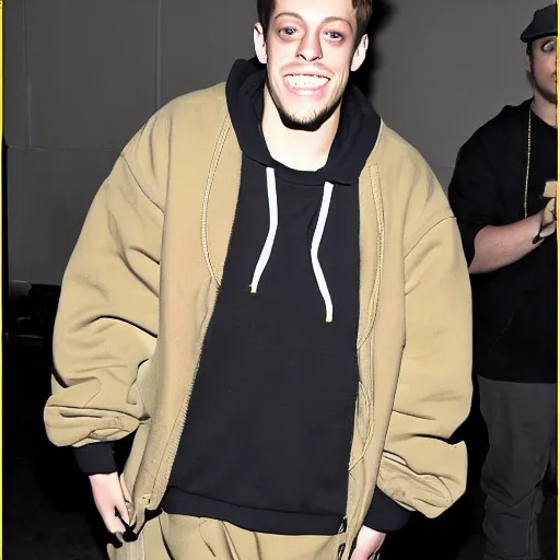 Image similar to pete davidson as kanye west