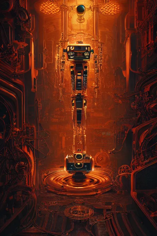 Prompt: antropoid robot with houdini effects kodachrome 2 d 3 d ray tracing global illumination insanely detailed and intricate, hypermaximalist, elegant, ornate, movie atmosphere, movie lights, 8 k, light effect, rtx on, trending on artstation, by kilian eng, lee madgwick, bastien lecouffe - deharme