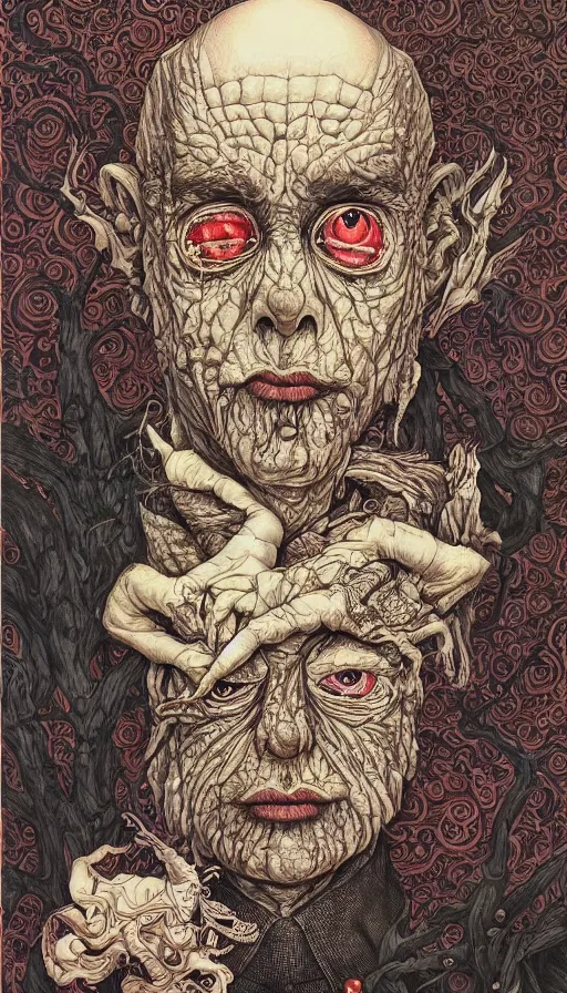 Image similar to portrait painted in jacek yerka style drawn by vania zouravliov and takato yamamoto, inspired by harry potter, intricate acrylic gouache painting, high detail, sharp high detail, artstation