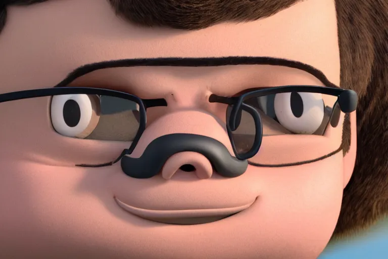 Prompt: a close up photo of carl wheezer, 8 k, photorealistic