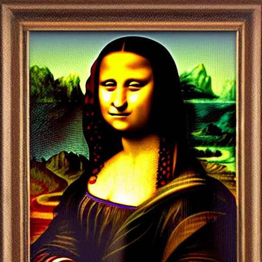 Image similar to a humanoid elephant in the style of mona lisa, painting 4 k da vinci