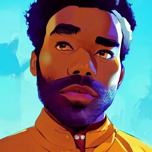 Prompt: donald glover, art gta 5 cover, official fanart behance hd artstation by jesper ejsing, by rhads, makoto shinkai and lois van baarle, ilya kuvshinov, ossdraws, style of borderlands and by feng zhu and loish and laurie greasley, victo ngai, andreas rocha, john harris