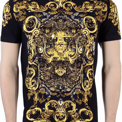 Image similar to versace baroque mens t shirt