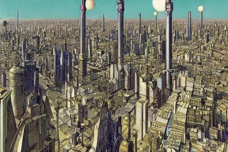 Prompt: Solarpunk City by Francois Schuiten