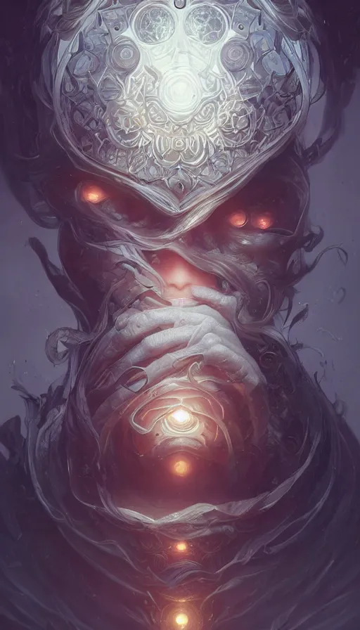 Prompt: soul void, fibonacci, sweat drops, insane, intricate, highly detailed, digital painting, artstation, concept art, smooth, sharp focus, illustration, Unreal Engine 5, 8K, art by artgerm and greg rutkowski and alphonse mucha