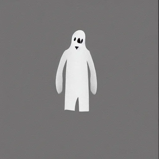 Prompt: a friendly ghost